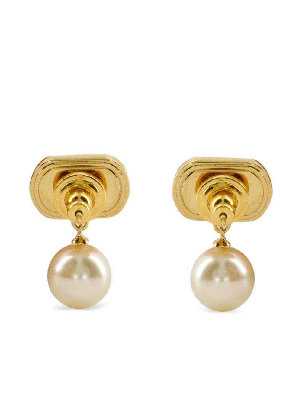 Logo and pearl earrings 7W2J0X91LTD BYT VALENTINO GARAVANI 