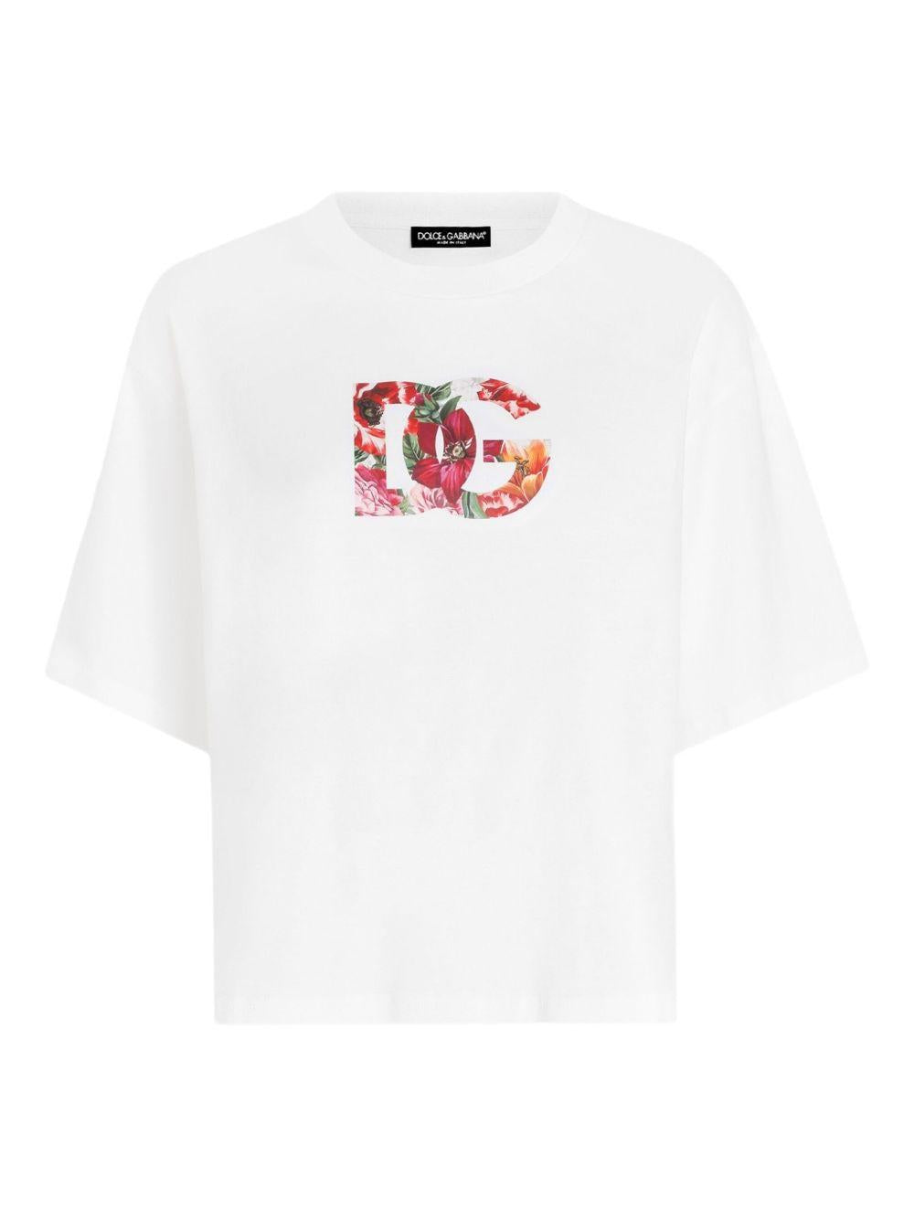 Logo cotton t-shirt F8V57T GDC7SW0800 DOLCE & GABBANA 
