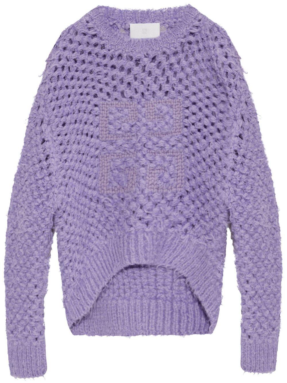 Wool-blend jumper<BR/><BR/> BW90QY4ZPK 532 GIVENCHY 