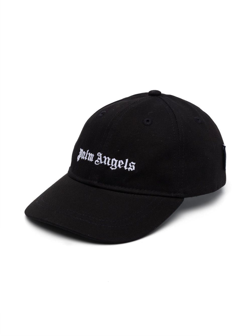 Embroidered-logo cotton cap PBLB002C99FAB001 1001 PALM ANGELS KIDS 