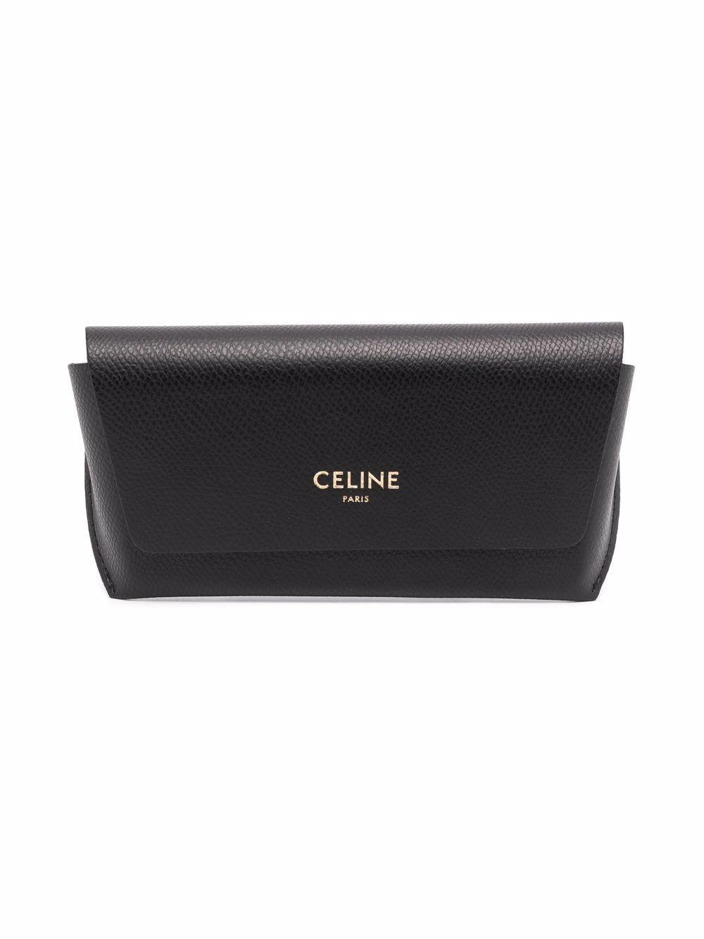 Black Frame 32 Acetate Sunglasses with mirrored lenses 4S195CPLM 38NO CÉLINE 