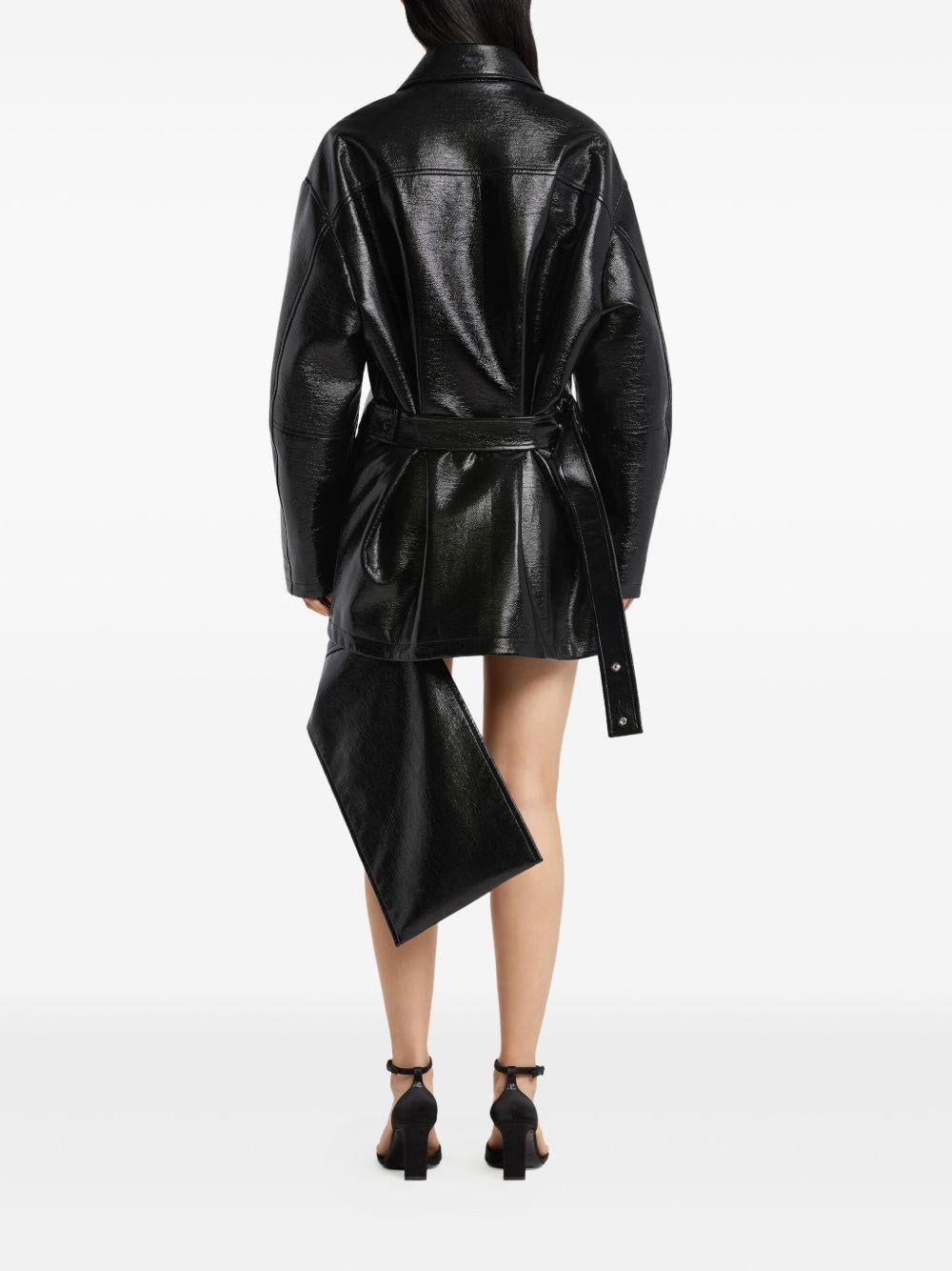 OVERSIZED VINYL JACKET 425CBL322VY0014 9999 COURRÈGES 