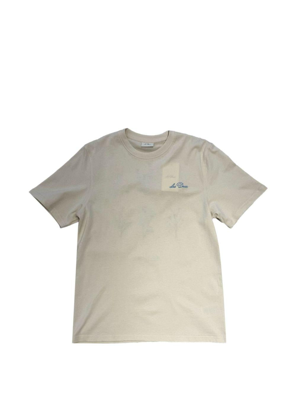 floral-embroidery T-shirt 1002138 211 LES DEUX 