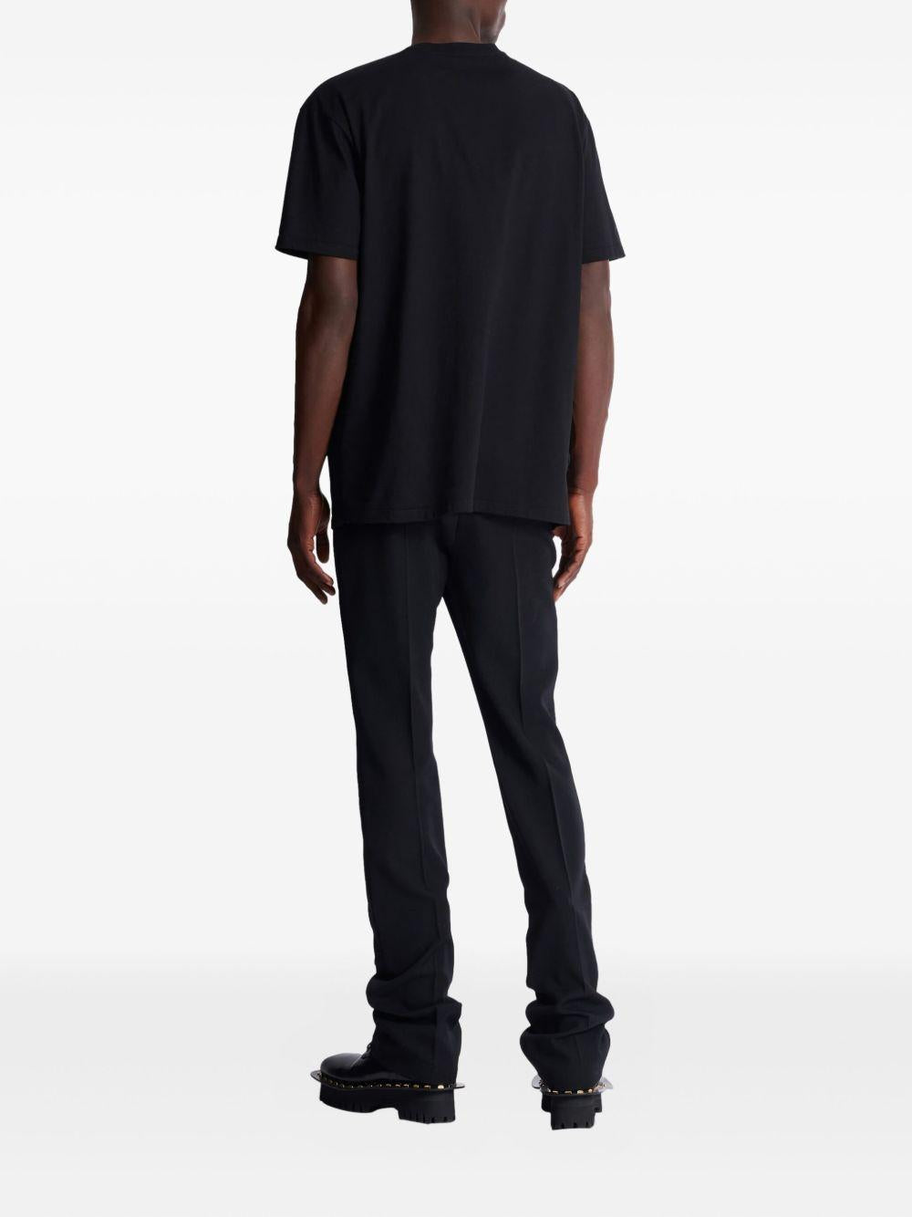 printed T-shirt GH1EG225GF40 EAB BALMAIN 