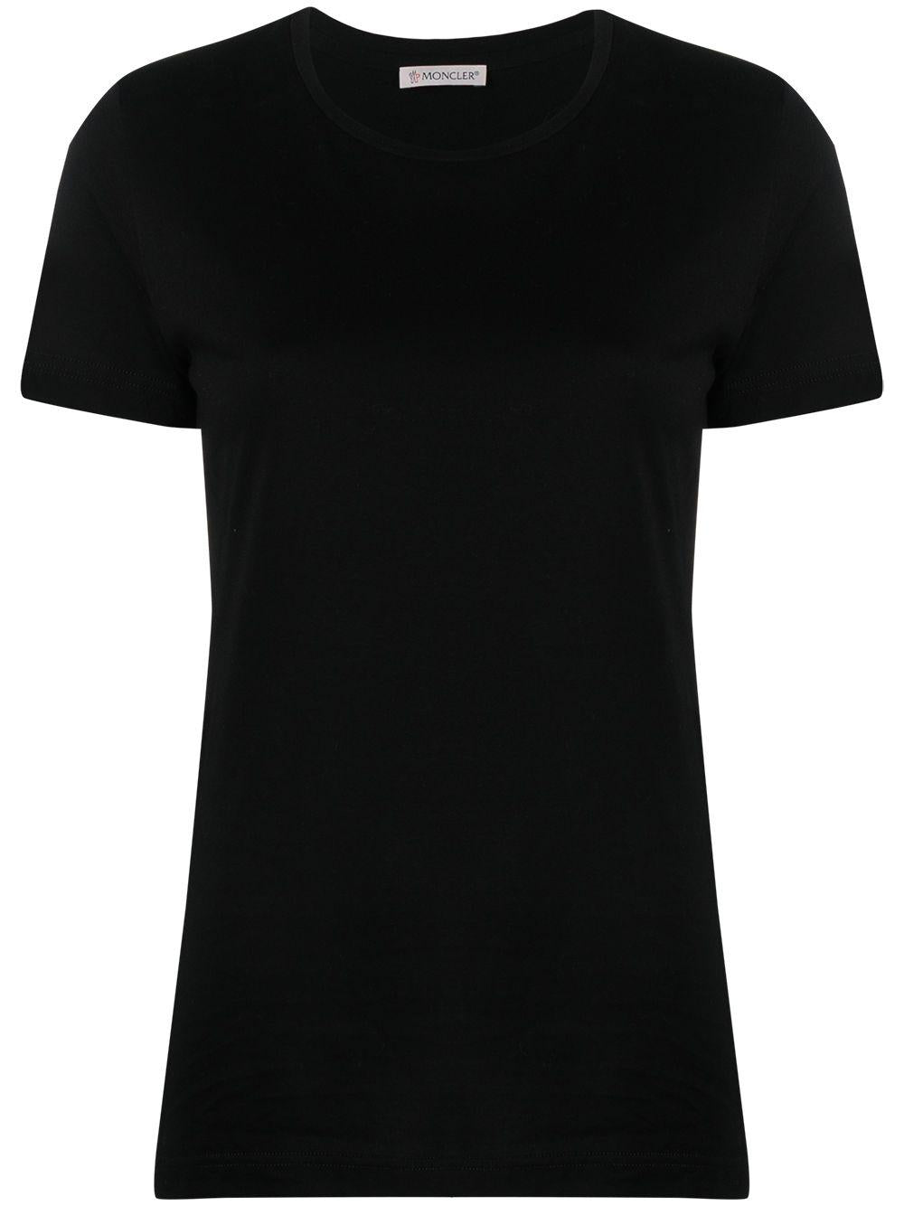 Logo patch jersey T-Shirt<BR/><BR/><BR/> K10938C73200 V8058999 MONCLER 