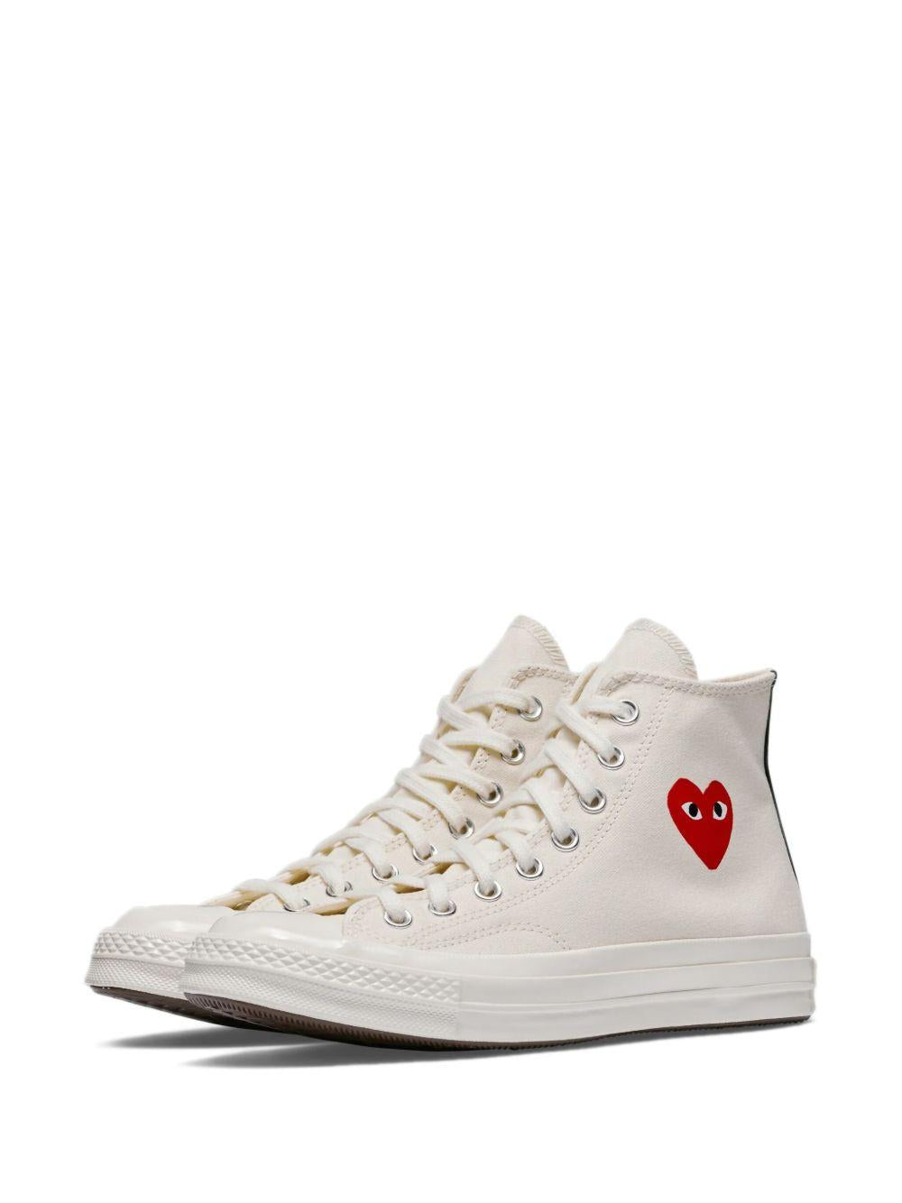 Heart Chuck 70 sneakers AZ-K129-001WHITE  COMME des GARÇONS PLAY x Converse 