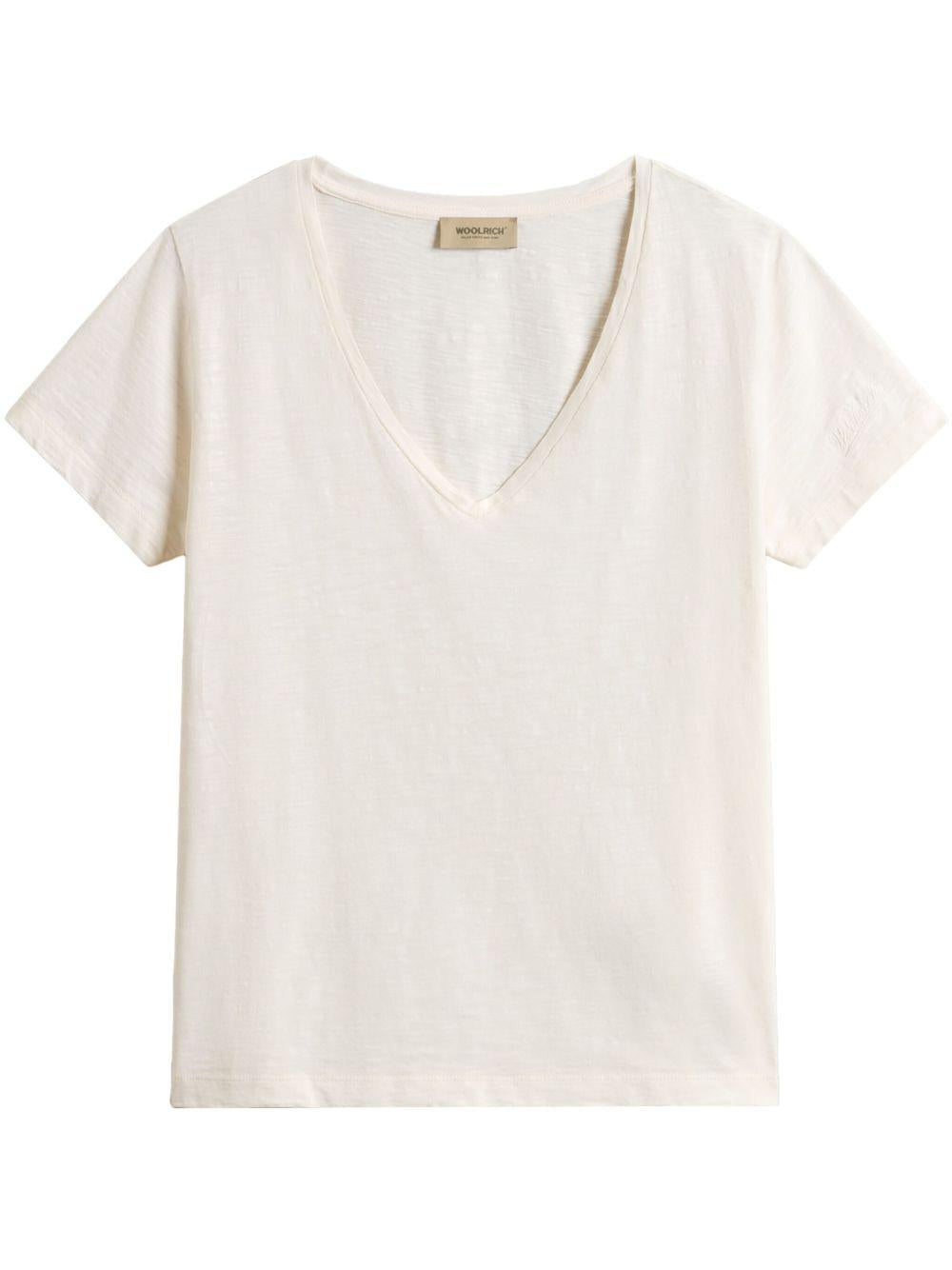 Cotton t-shirt<BR/><BR/><BR/> CFWWTE0108FRUT 40618887 WOOLRICH 