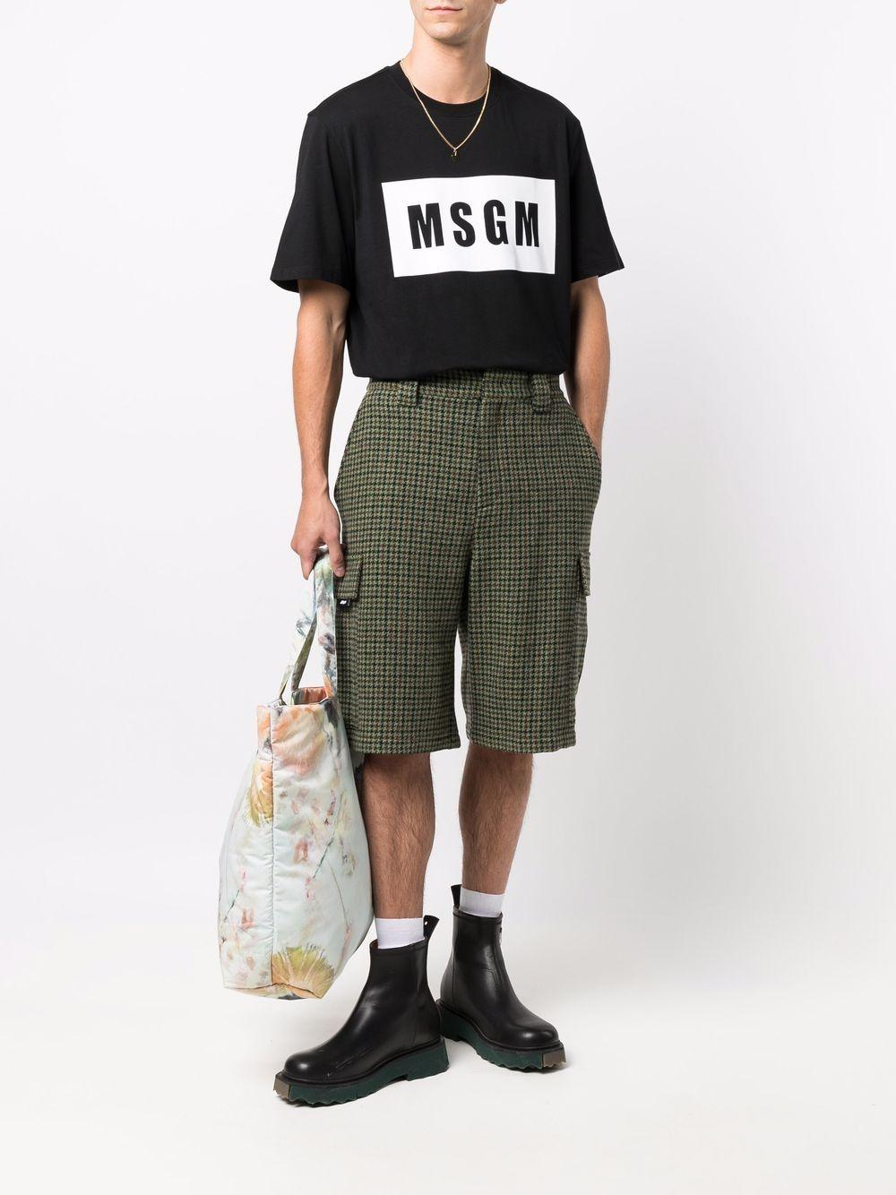 Logo patch T-shirt 2000MM520 20000299 MSGM 