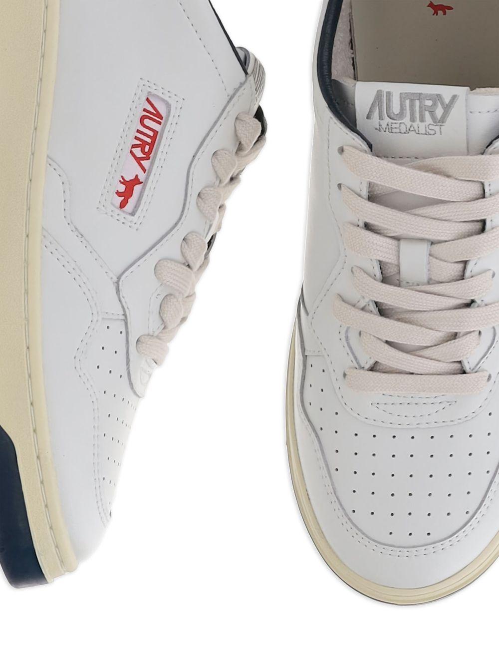 Autry x Maison Kitsuné sneakers AULM MK01WHT/BLUE AUTRY x MAISON KITSUNÉ 