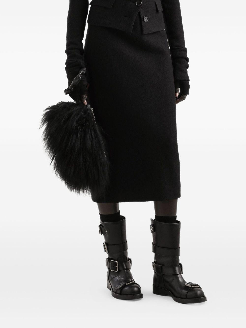 Wool pencil skirt F4DAMT HU2BBN0000 DOLCE & GABBANA 