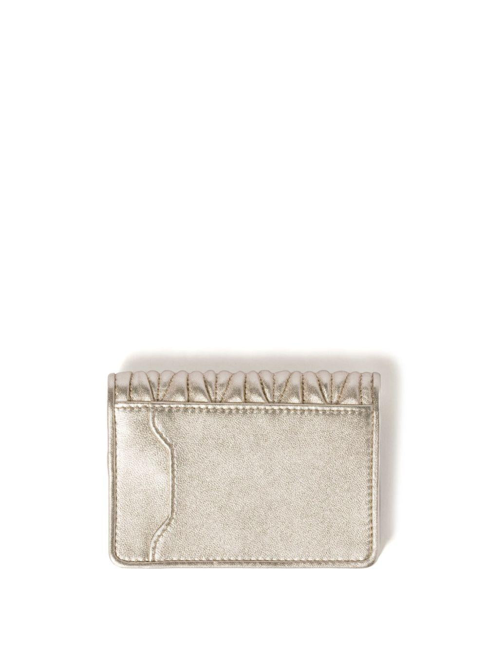 Front logo wallet 5MC103 AFPPF0002 MIU MIU 