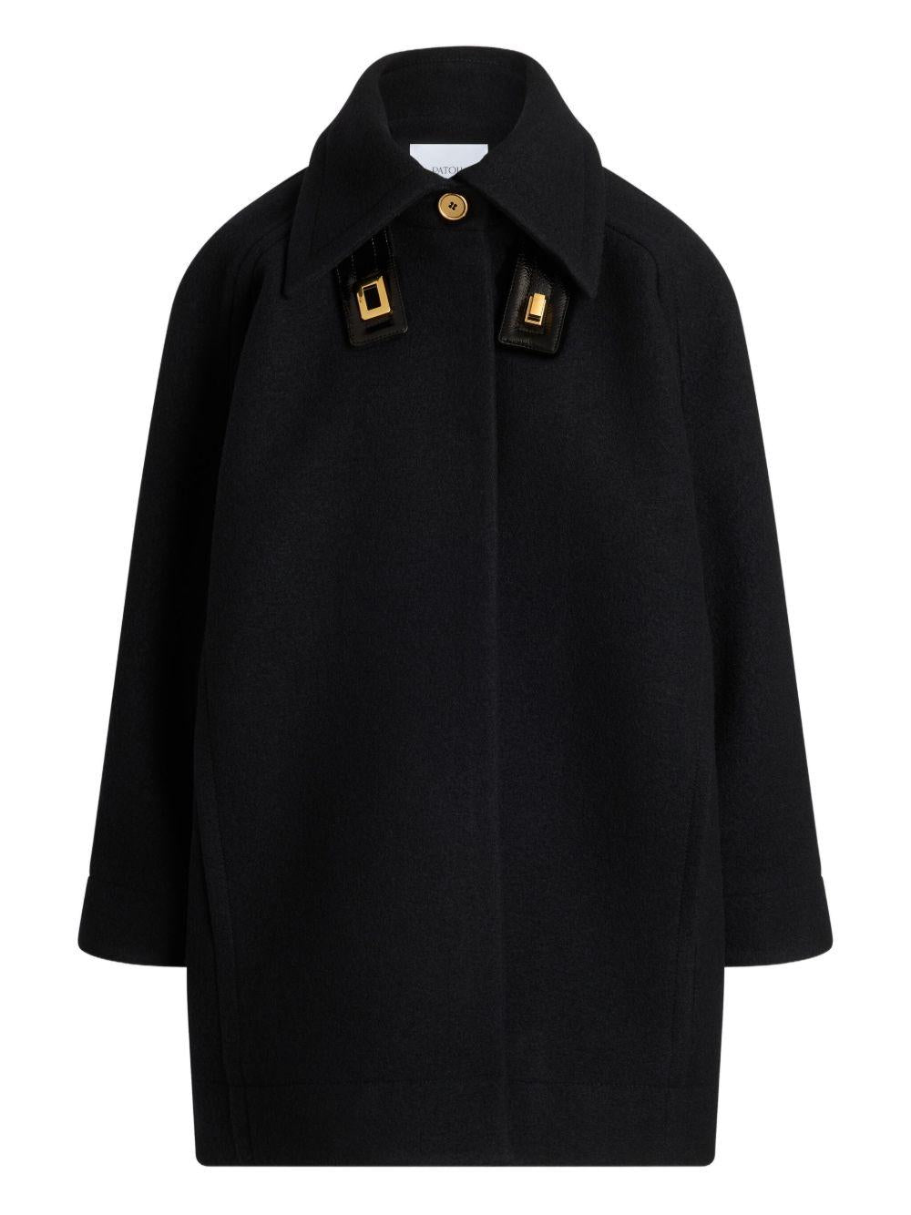Volume parka in boiled wool OU0420232 999B PATOU 