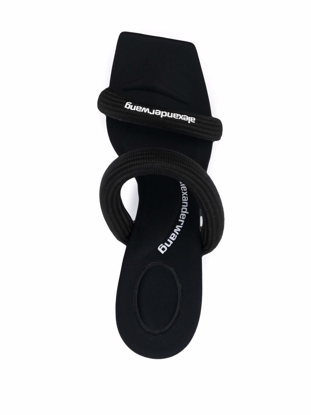 Julie logo-print sandals 30321S033 001 ALEXANDER WANG 