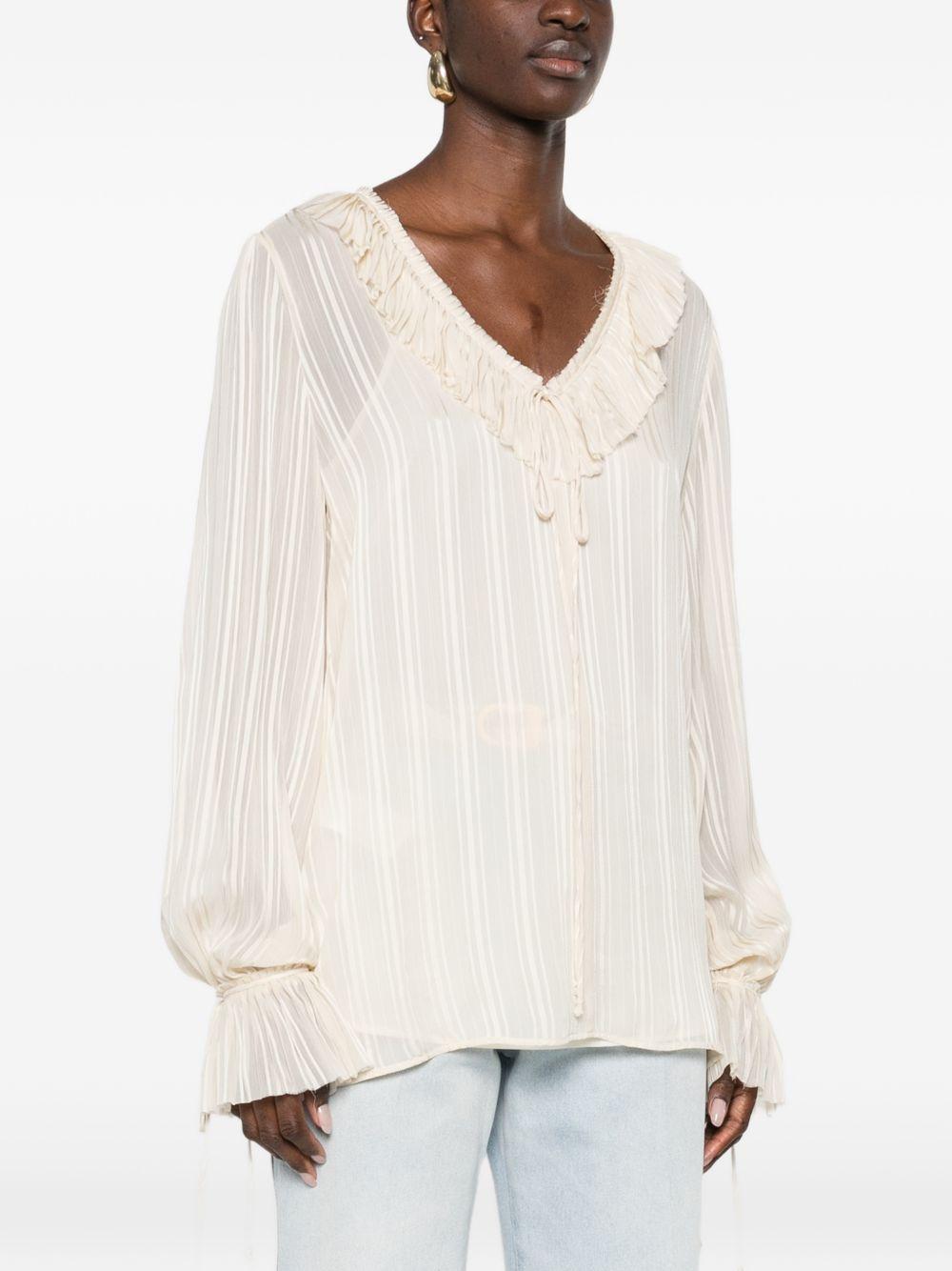 Biddy blouse with ruffles 106276 A373C00 PINKO 