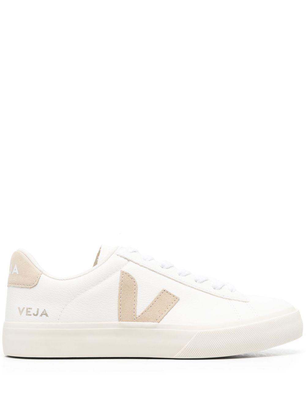 Campo low-top lace-up sneakers<BR/><BR/> CP0502920 EXTRA WHITE/ALMOND VEJA 