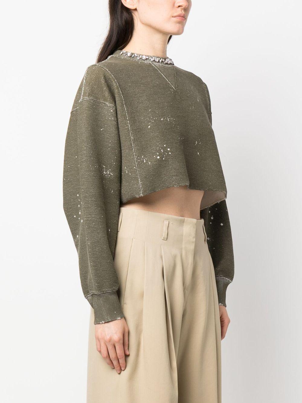 Wool gabardine pants GWP01203 P00117015272 GOLDEN GOOSE 
