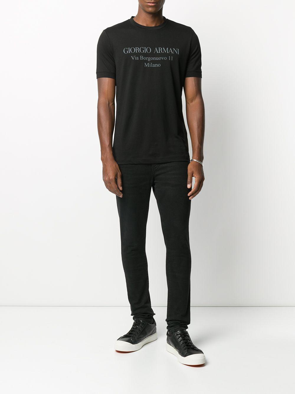 Borgonuovo 11 crew-neck T-shirt 3GST57 SJMCZUC99 GIORGIO ARMANI 