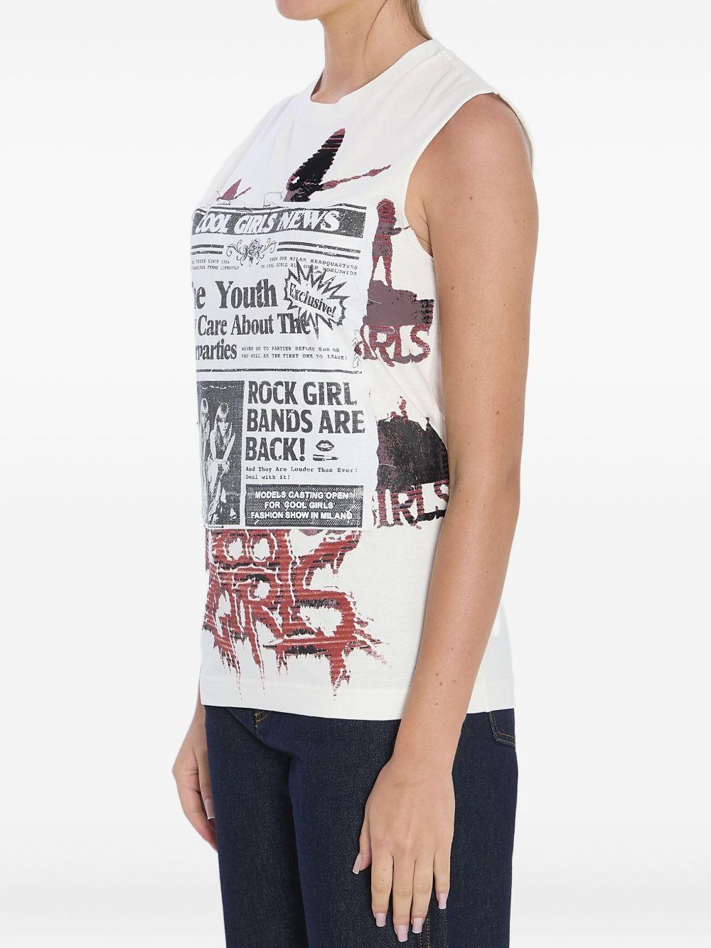 Top with print F8V99T GDDHYS9000 DOLCE & GABBANA 