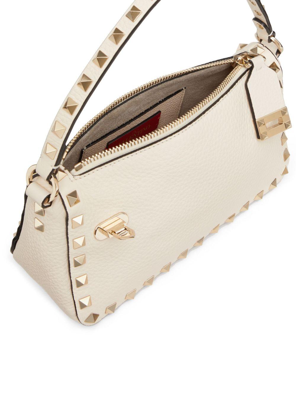 Small Rockstud leather crossbody bag ZW2B0J47VSF I16 VALENTINO GARAVANI 