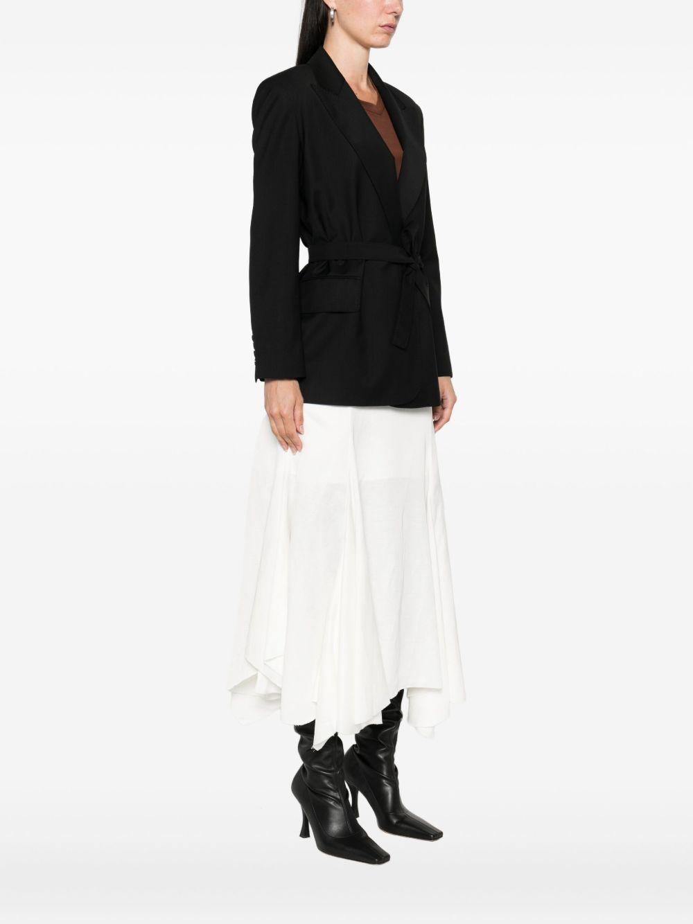 Belted woollen cloth blazer 2521046101 TALENTO010 MAX MARA 