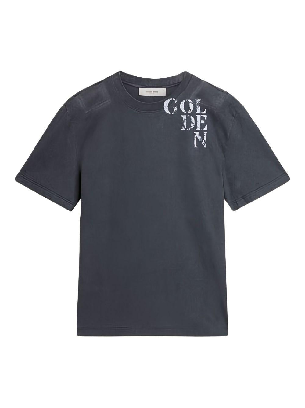 Antique logo T-shirt GMP01220 P00213650100 GOLDEN GOOSE 