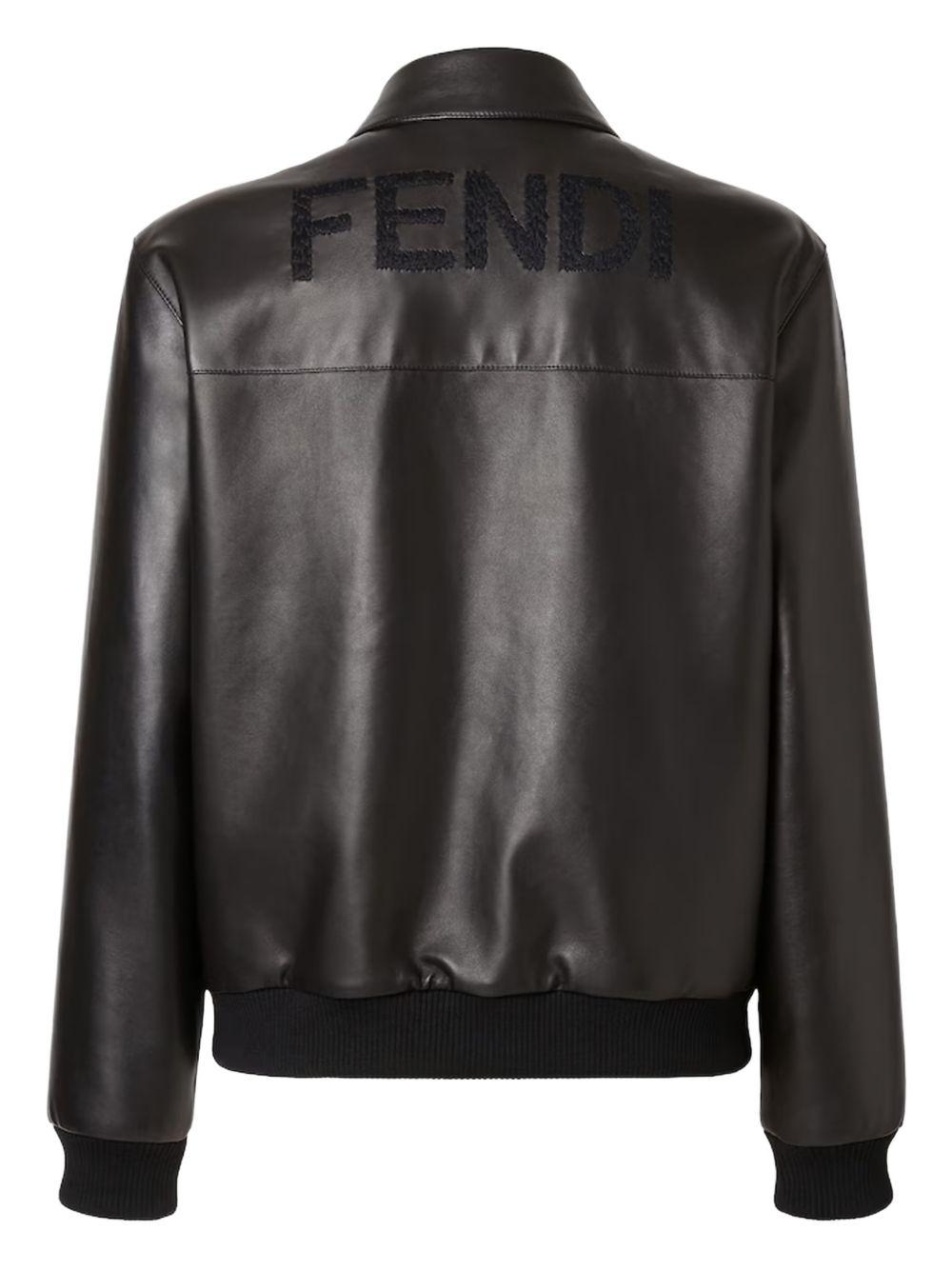 leather blouson FPJ139 ATJZF0GME FENDI 
