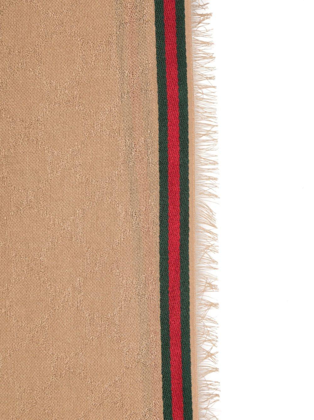 Web motif scarf 795284 4G4839566 GUCCI 