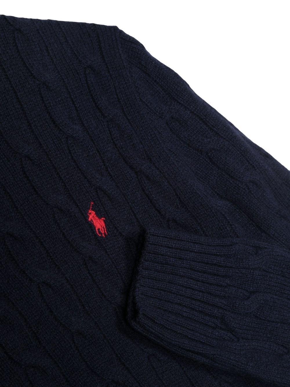Polo logo swearter 322877728001 HUNTERNAVYC3822 POLO RALPH LAUREN KIDS 