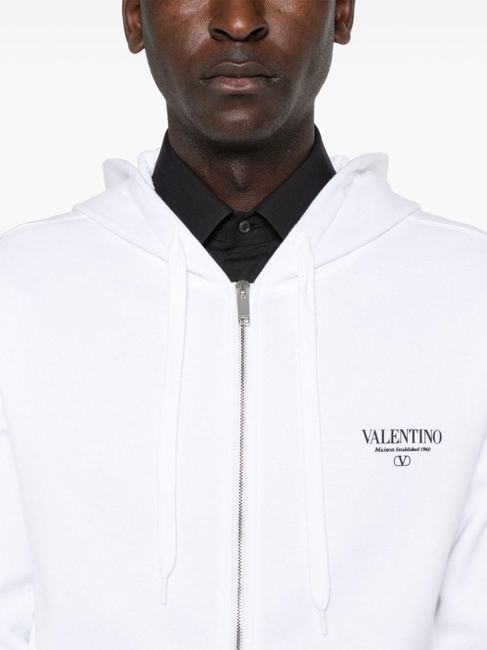 Front logo hoodie 5V3MF27QA8D A01 VALENTINO GARAVANI 