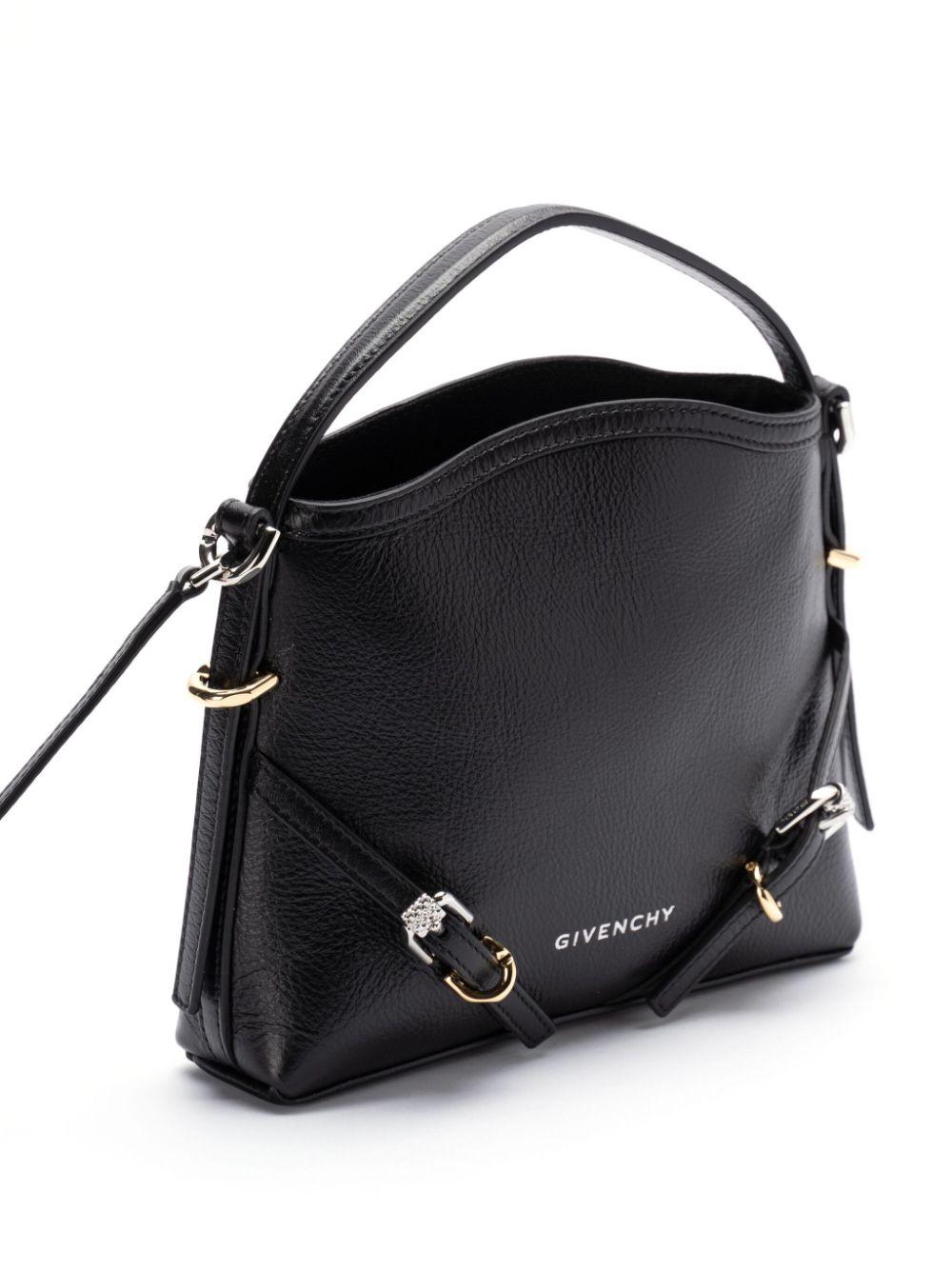Nano Voyou leather tote bag<BR/><BR/><BR/> BB60NHB1Q7 001 GIVENCHY 