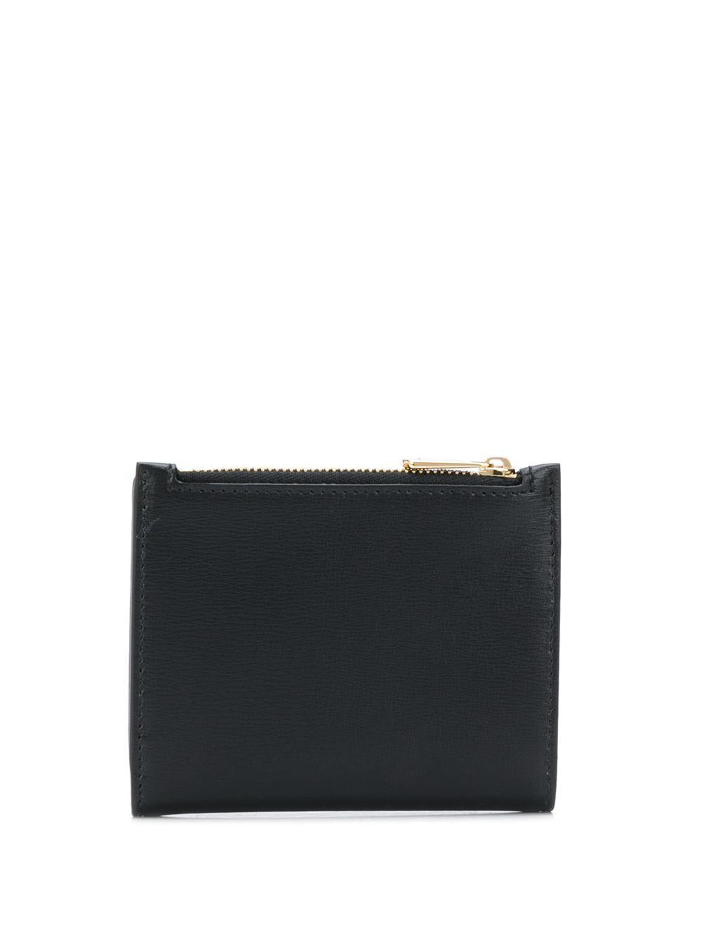 Bow-detail small wallet<BR/><BR/><BR/> 22E009 186 734500NERO FERRAGAMO 