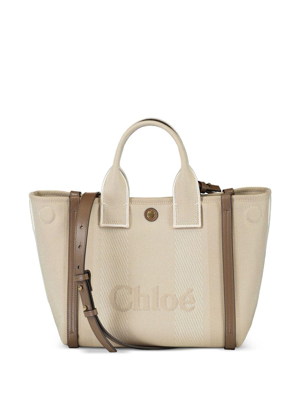 Carry small canvas tote bag CHC25SS911O65 23N CHLOÉ 