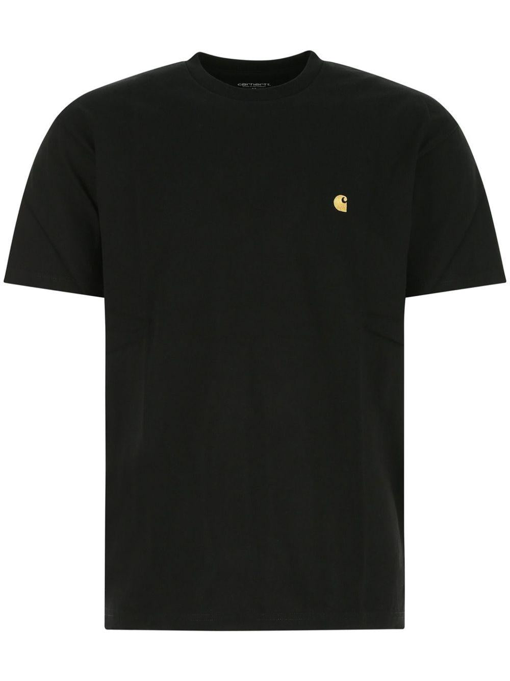 Embroidered-logo short-sleeve T-shirt<BR/><BR/> I026391 S/S Chase T-Shirt00F.XX CARHARTT WIP 
