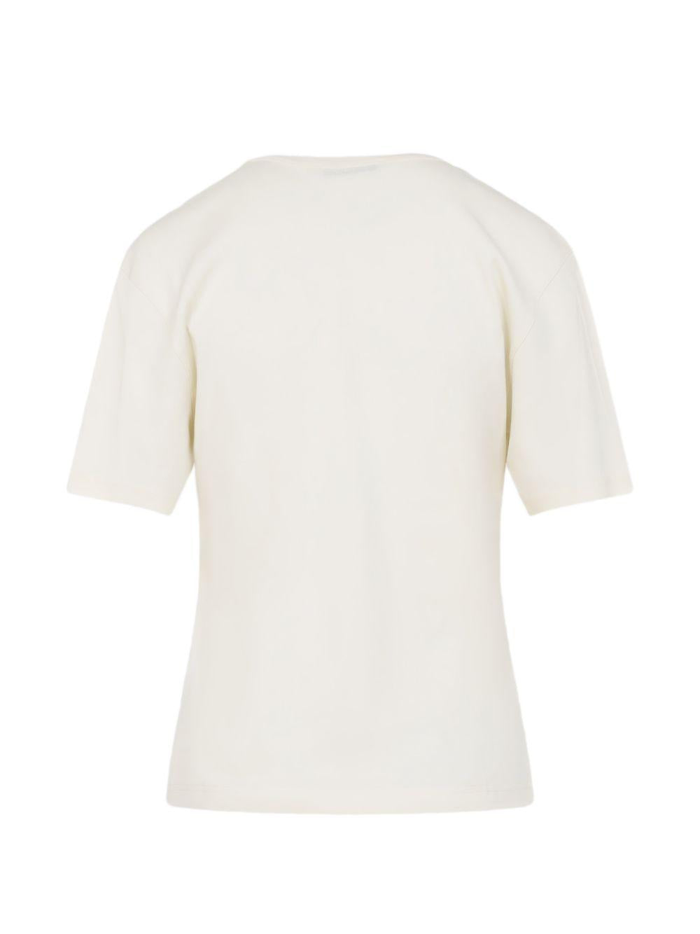 ribbed short-sleeve T-shirt TS0002 LJ1016WH048 LEMAIRE 