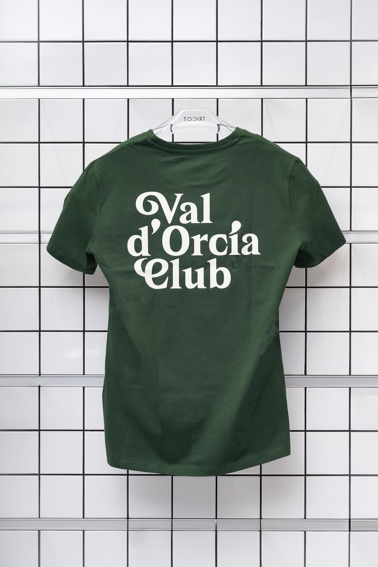 Val d'Orcia Club T-shirt T-SHIRT FORESTGREEN VAL D'ORCIA CLUB 