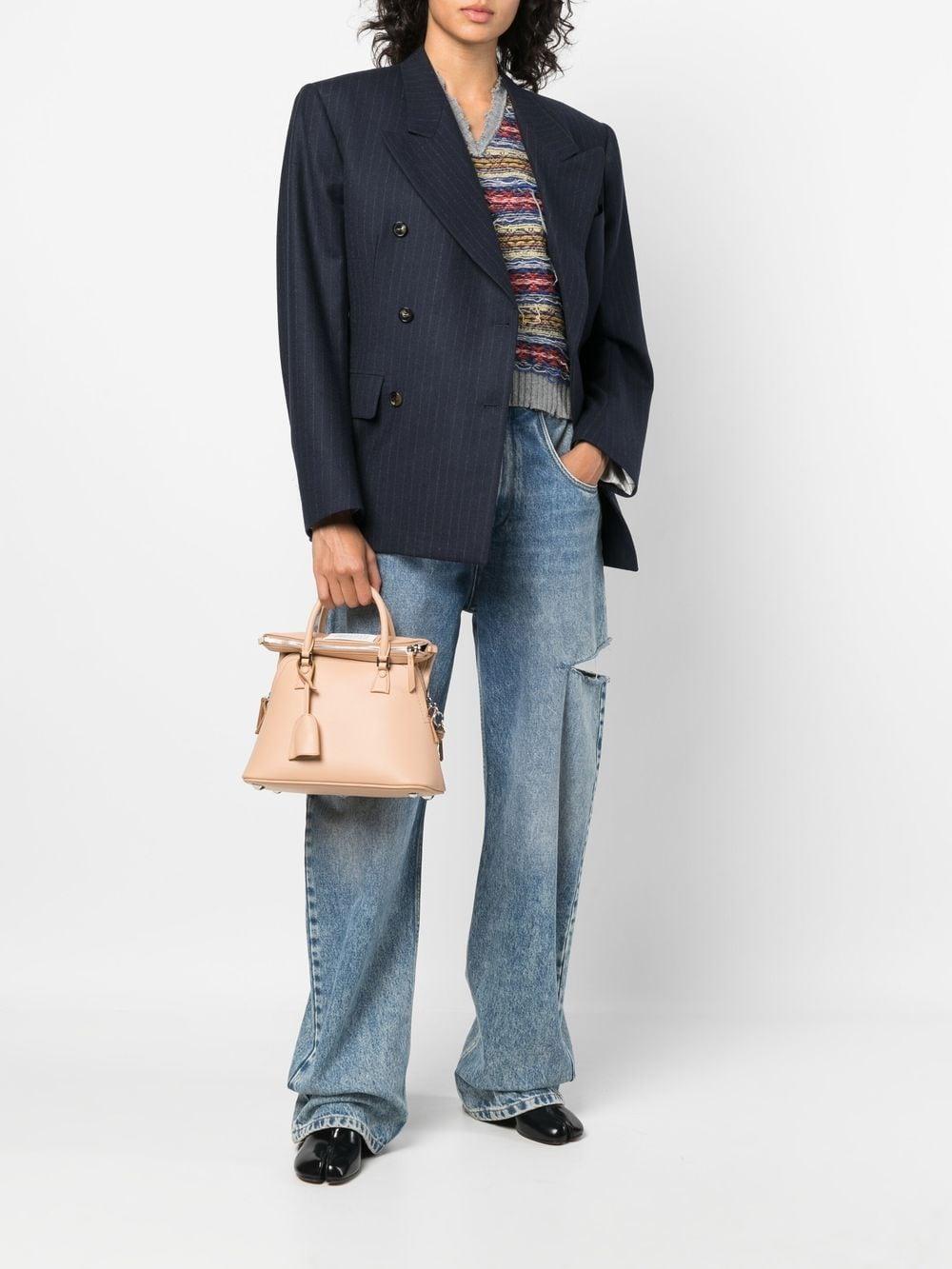 Key-detail leather tote bag S56WG0082 P4303T2057 MAISON MARGIELA 