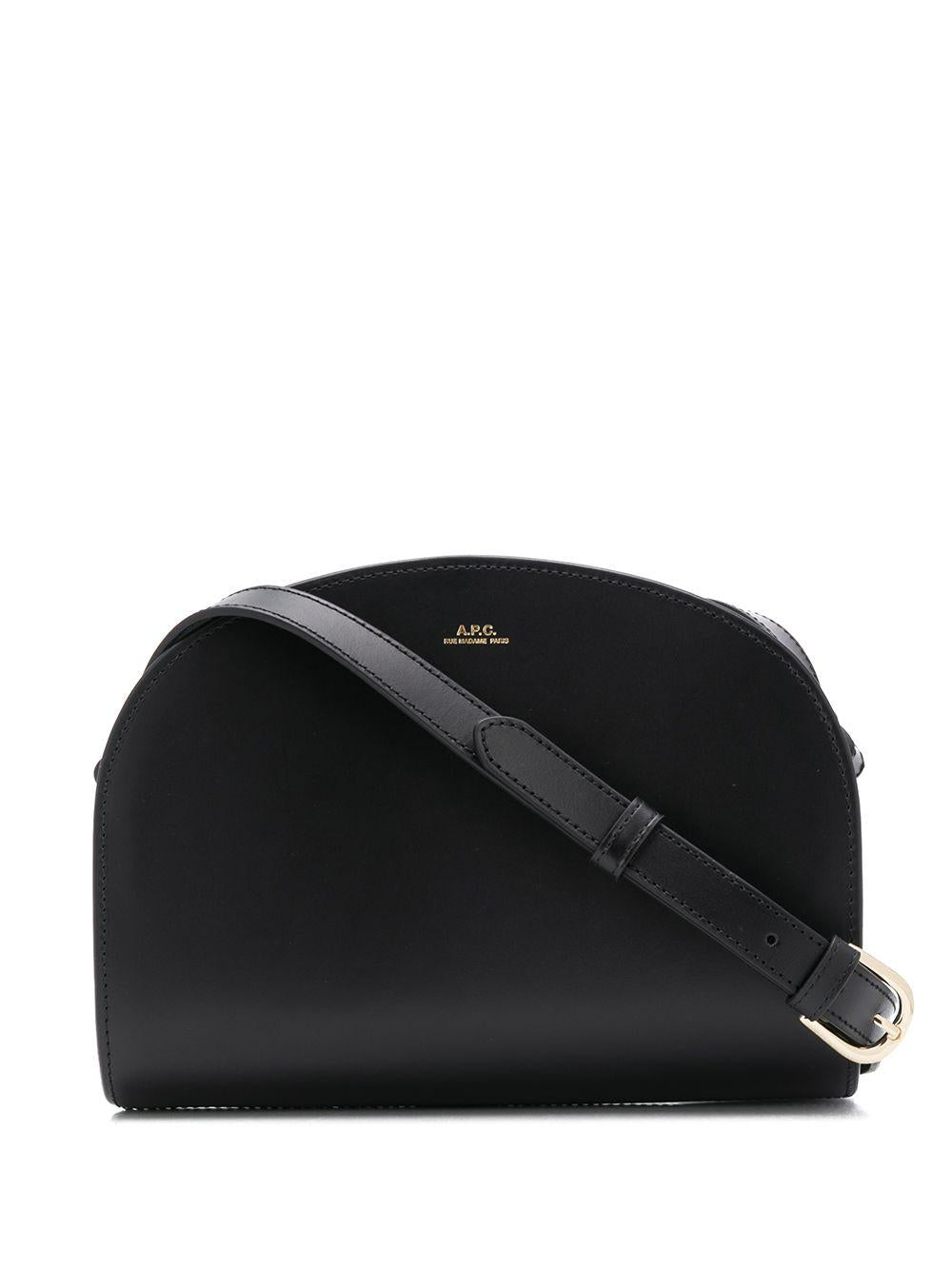 Demi-lune crossbody bag PXAWV F61048LZZ A.P.C. 