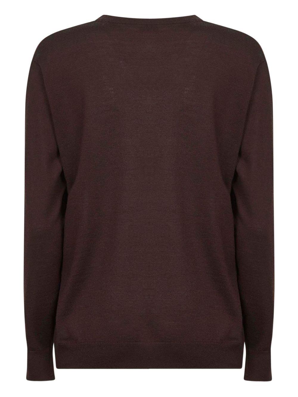 Loose-fitting jumper in fine Merino wool 011202 2700704 DRIES VAN NOTEN 