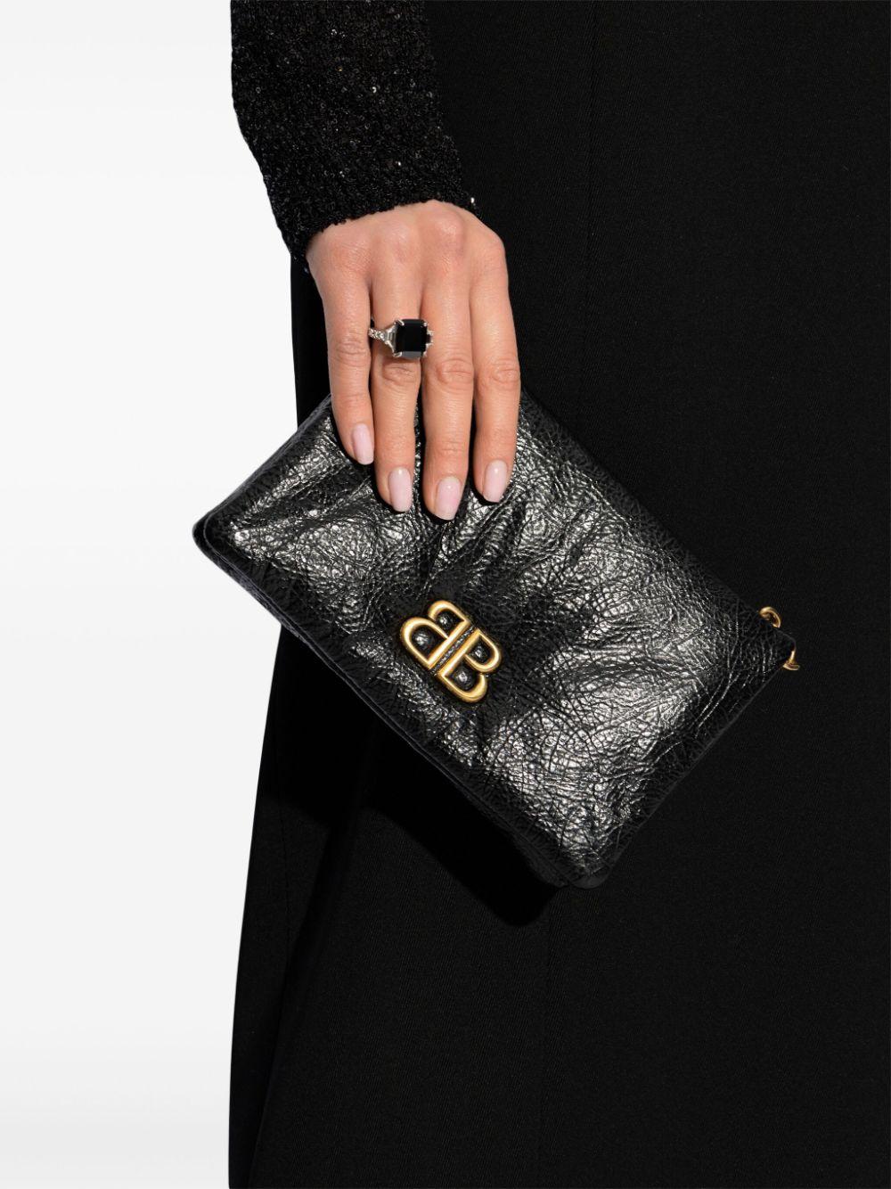 Nano Monaco cross body bag<BR/><BR/><BR/> 810562 2ABLP1000 BALENCIAGA 