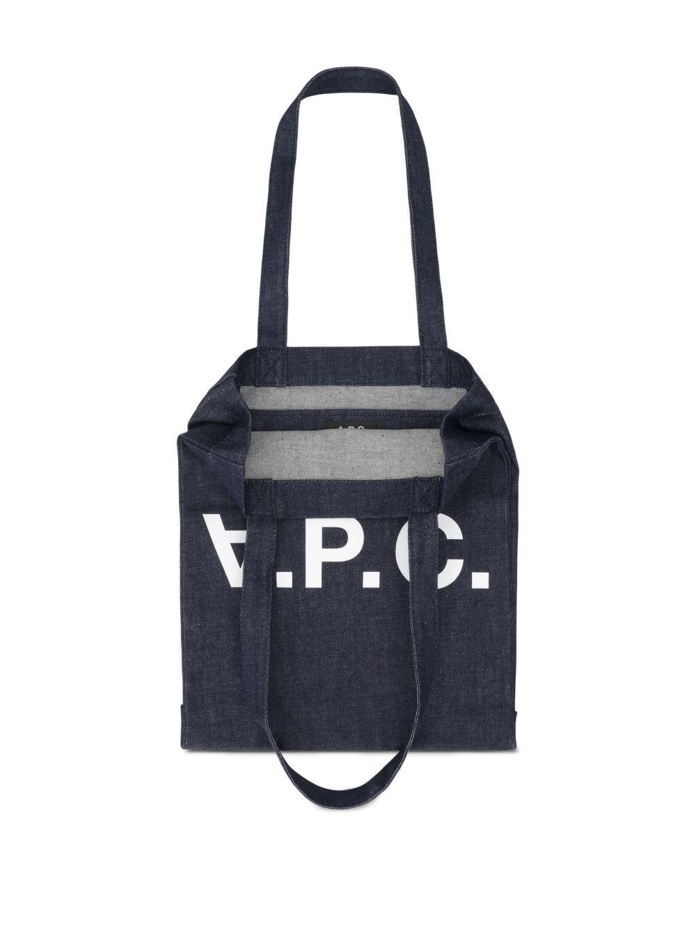 Denim Laure Shopping Bag COHIZ M61445IAI A.P.C. 