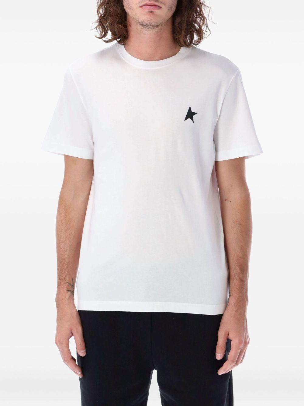 One Star-logo short-sleeve T-shirt GMP01220 P00059310364 GOLDEN GOOSE 