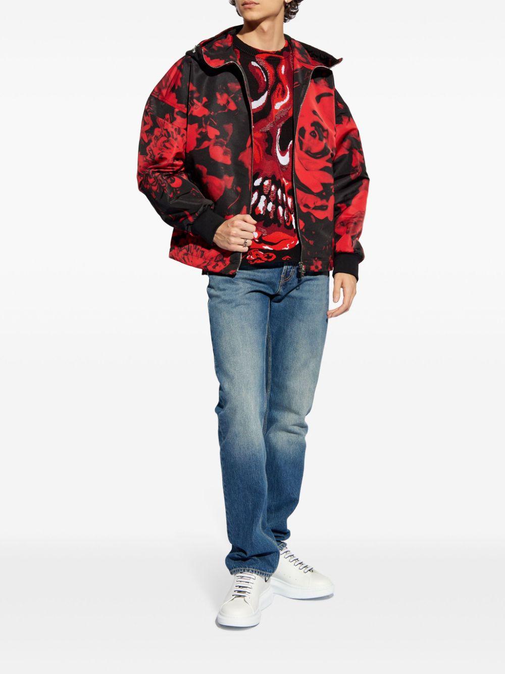 Logo-print straight-leg jeans 794082 QYAA54211 ALEXANDER MCQUEEN 