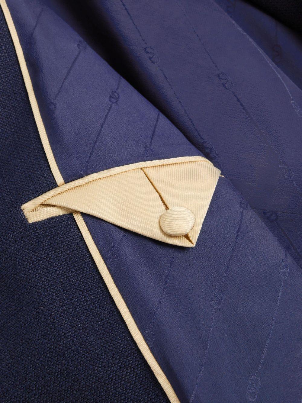 VISCOSE JACKET WITH BOW<BR/><BR/><BR/> 6B0CEI3298T 9QL VALENTINO GARAVANI 
