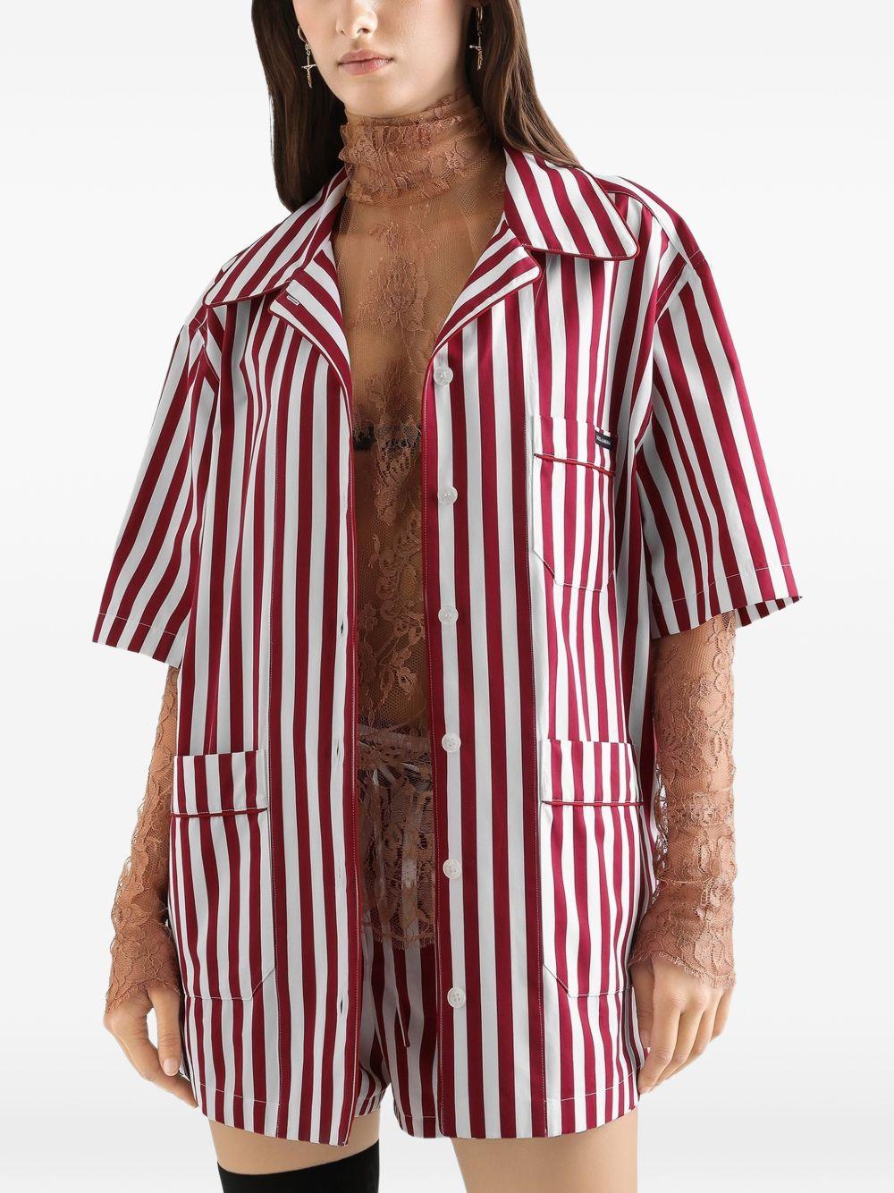 Striped cotton shirt F5U29T FR527S8052 DOLCE & GABBANA 