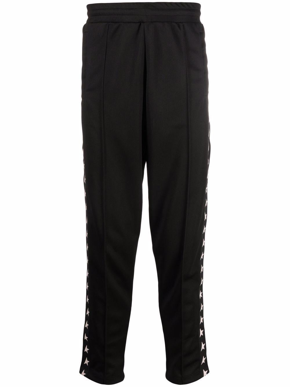 Star-print track pants<BR/> GWP00877 P00052180203 GOLDEN GOOSE 