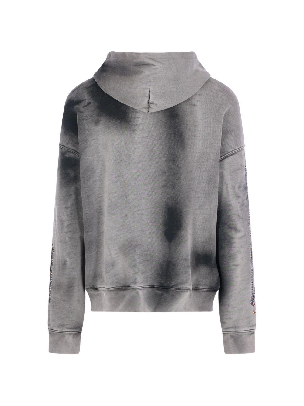 oversized sweatshirt in jersey AMTOJR1012 001 AMIRI 