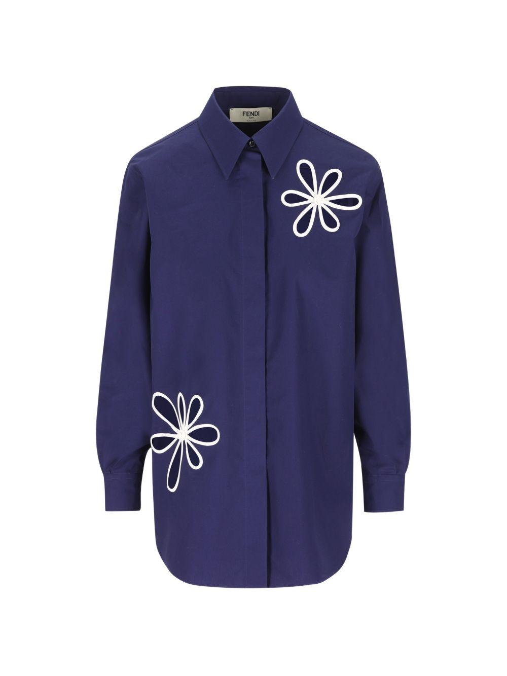 poplin shirt FS8355 AW7VF1W0A FENDI 