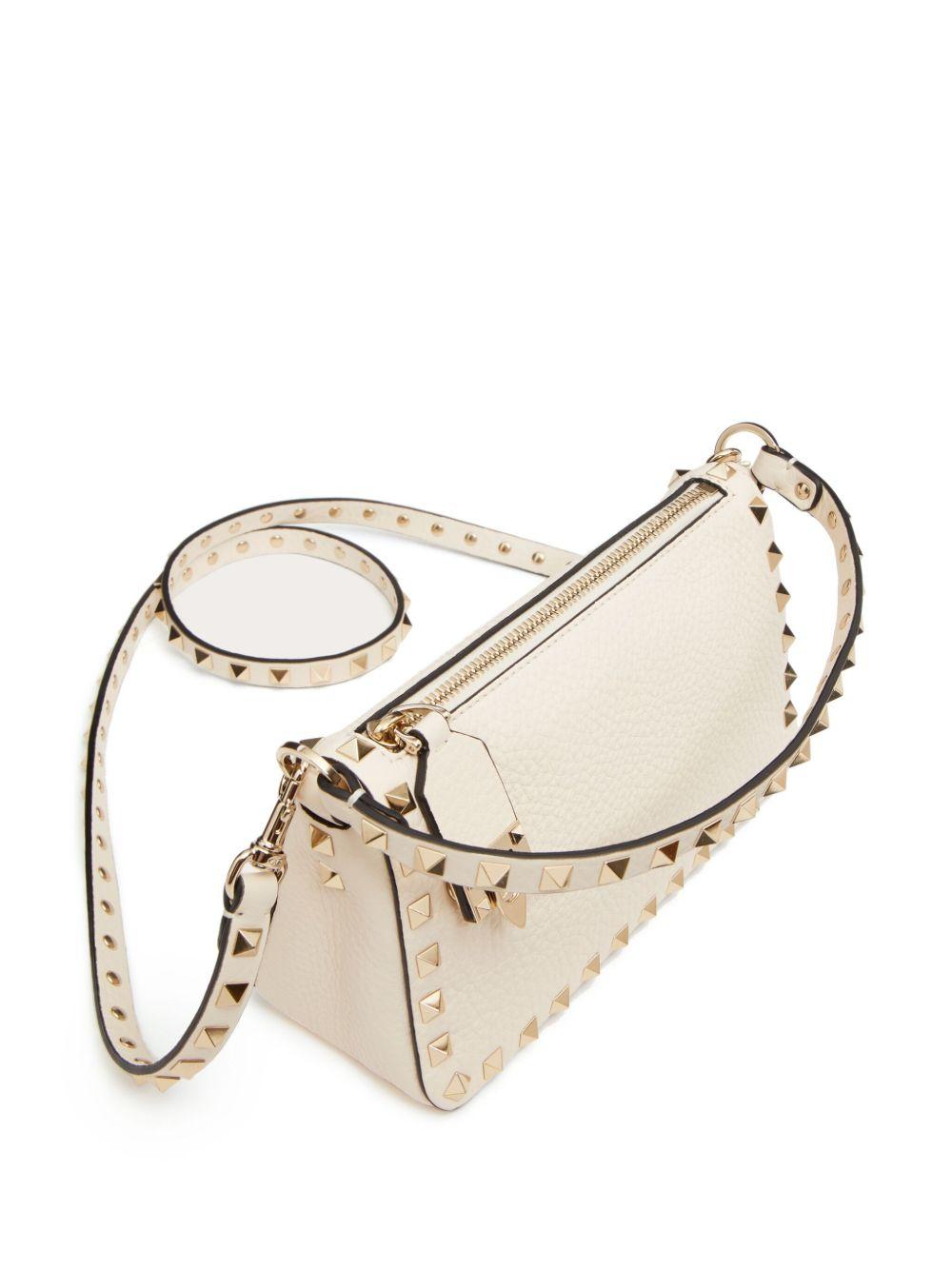 Small Rockstud leather crossbody bag ZW2B0J47VSF I16 VALENTINO GARAVANI 