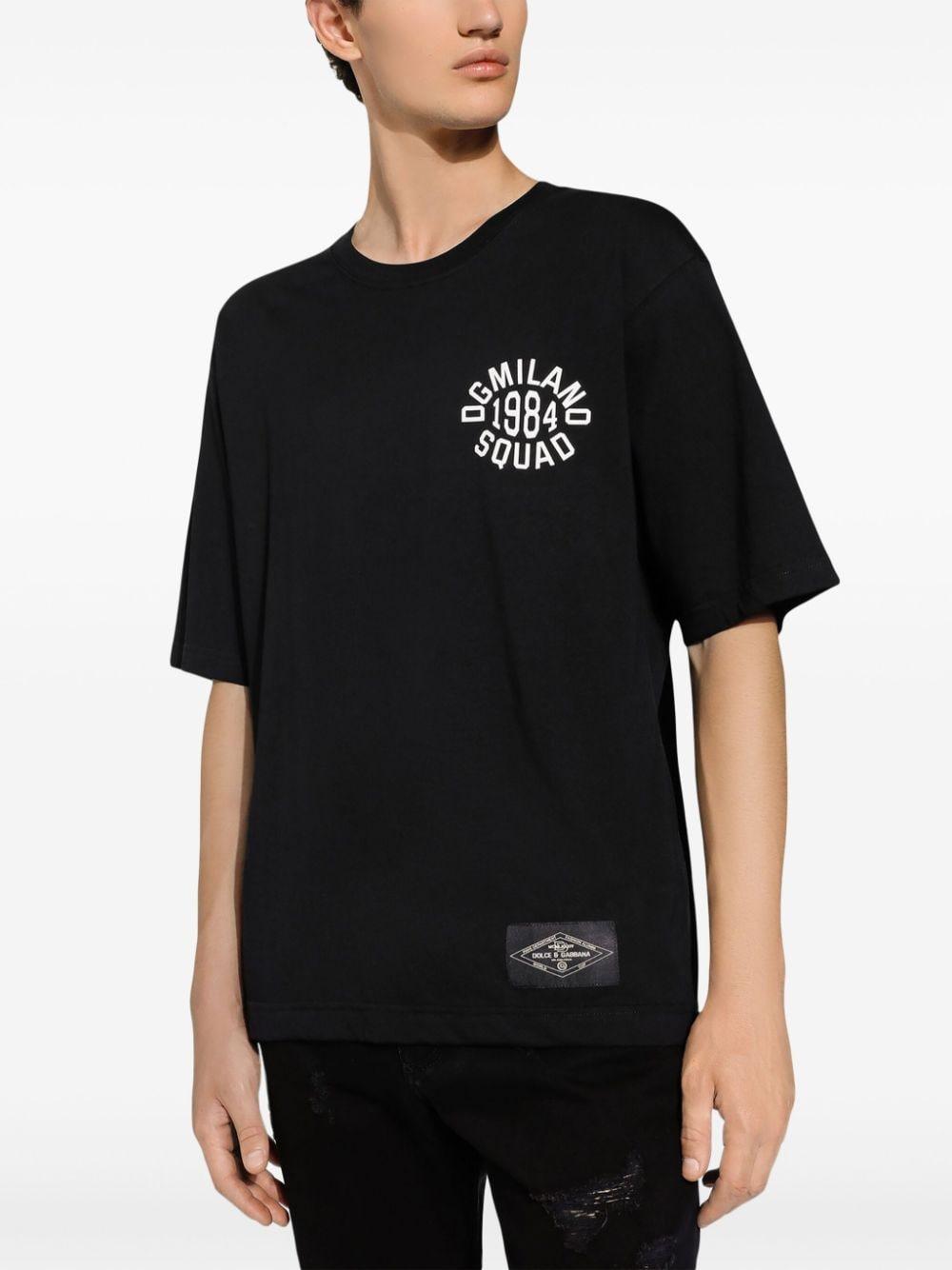 Logo-print cotton T-shirt G8PB8T G7NSHN0000 DOLCE & GABBANA 