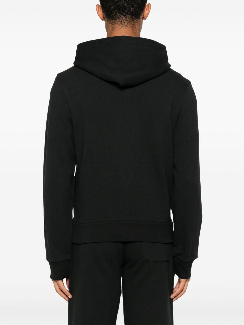 Logoed hoodie with zip K2091 8G00023 89AZU998 MONCLER 